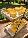 Keto Egg Bites - Ham & Cheddar