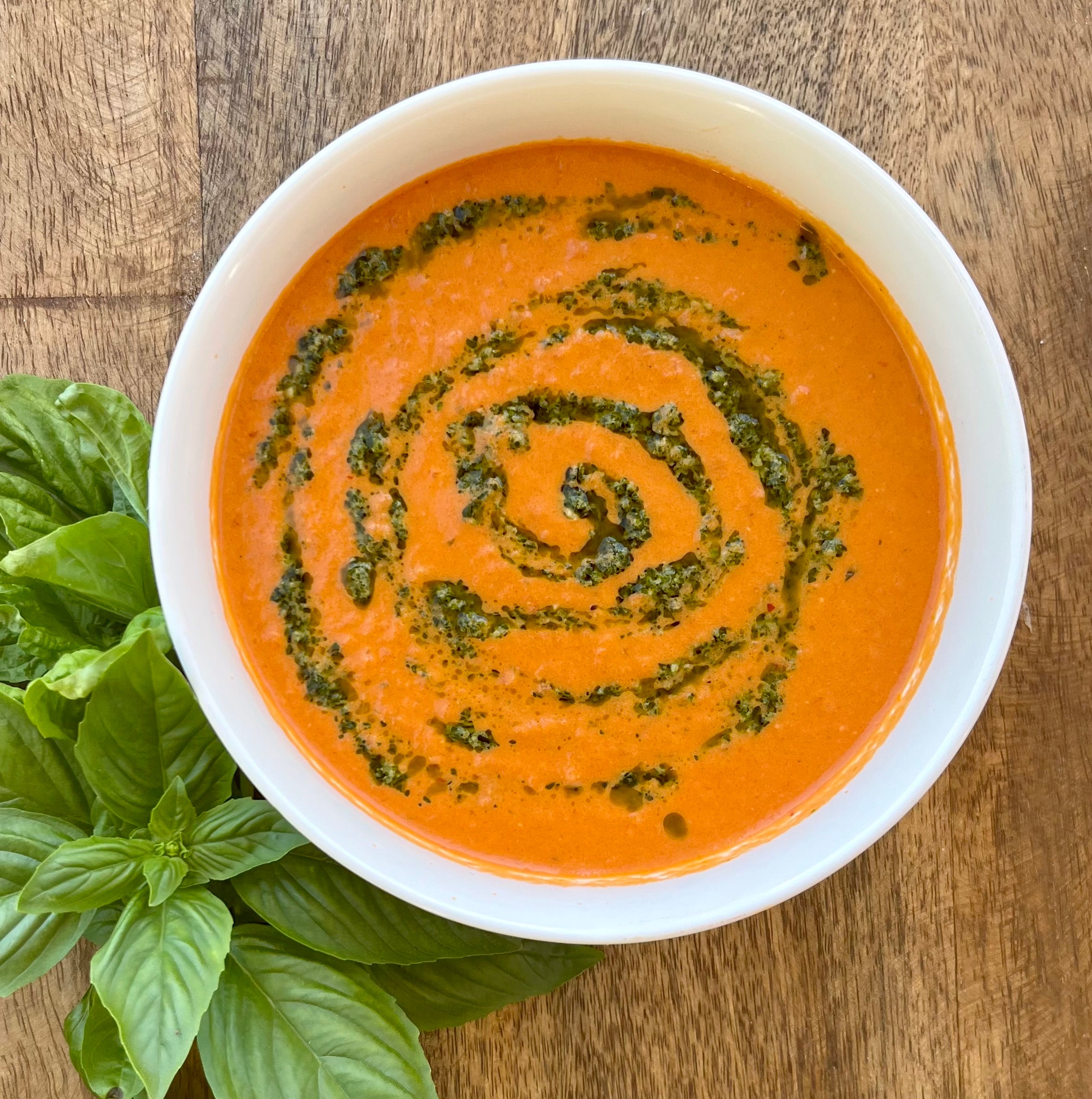 Tomato Basil Bisque - Frozen (Serves 3+)