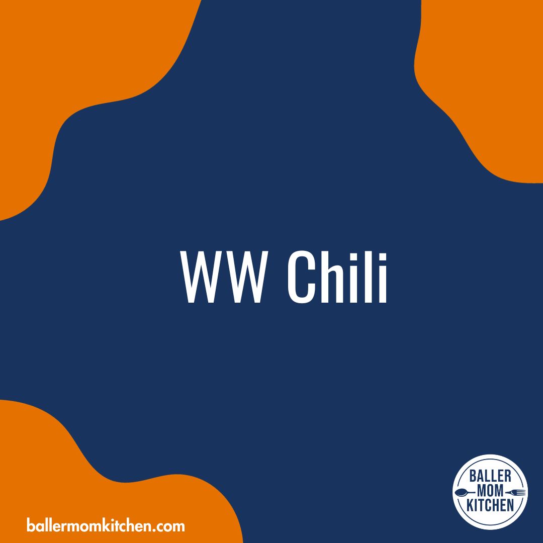 WW Chili (Serves 3)  - Frozen