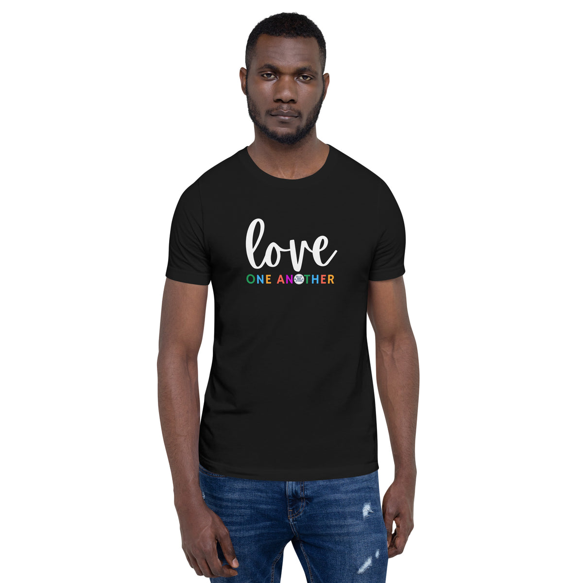Men's Love One Another T-Shirt (front)