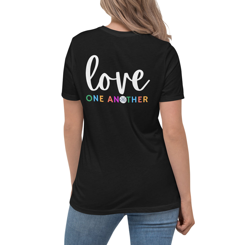 Women's Love One Another T-Shirt (back)