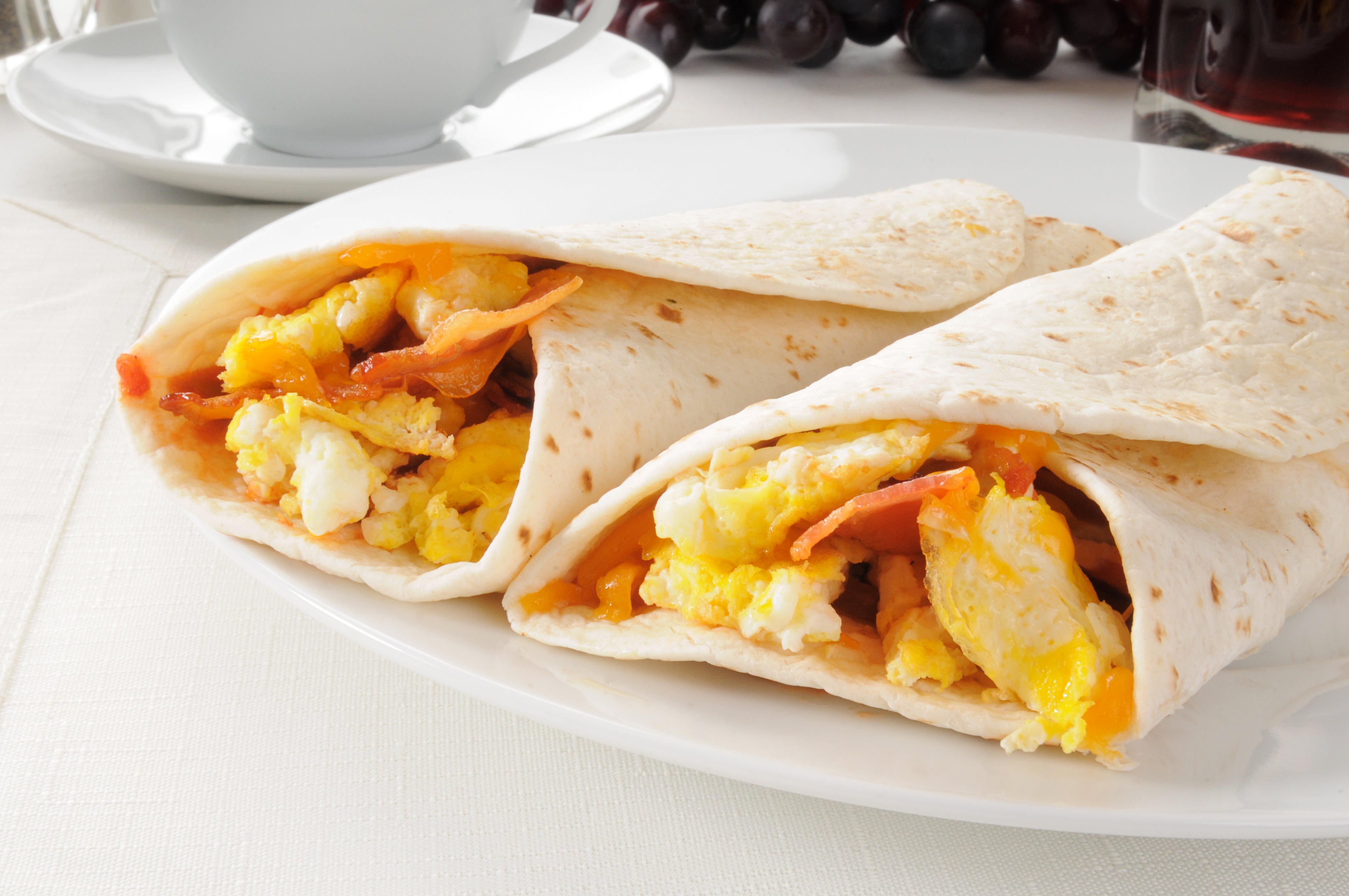 Roasted Peppers & Onions with Eggs & Cheese Burritos (10 Count)