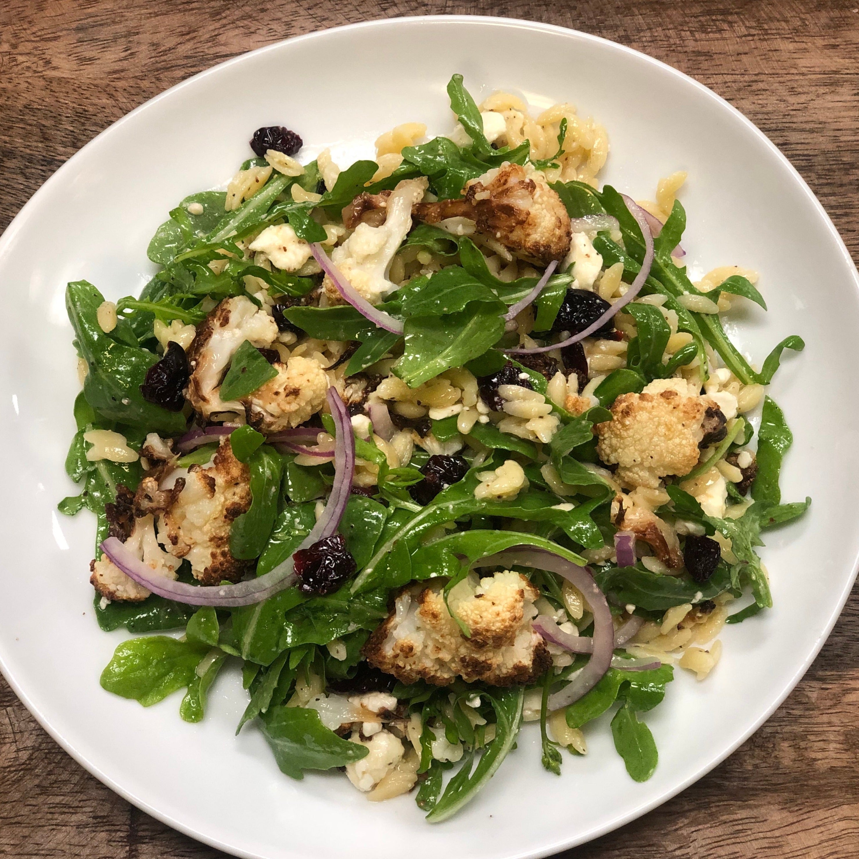 Cauliflower & Orzo Salad (Serves 1)