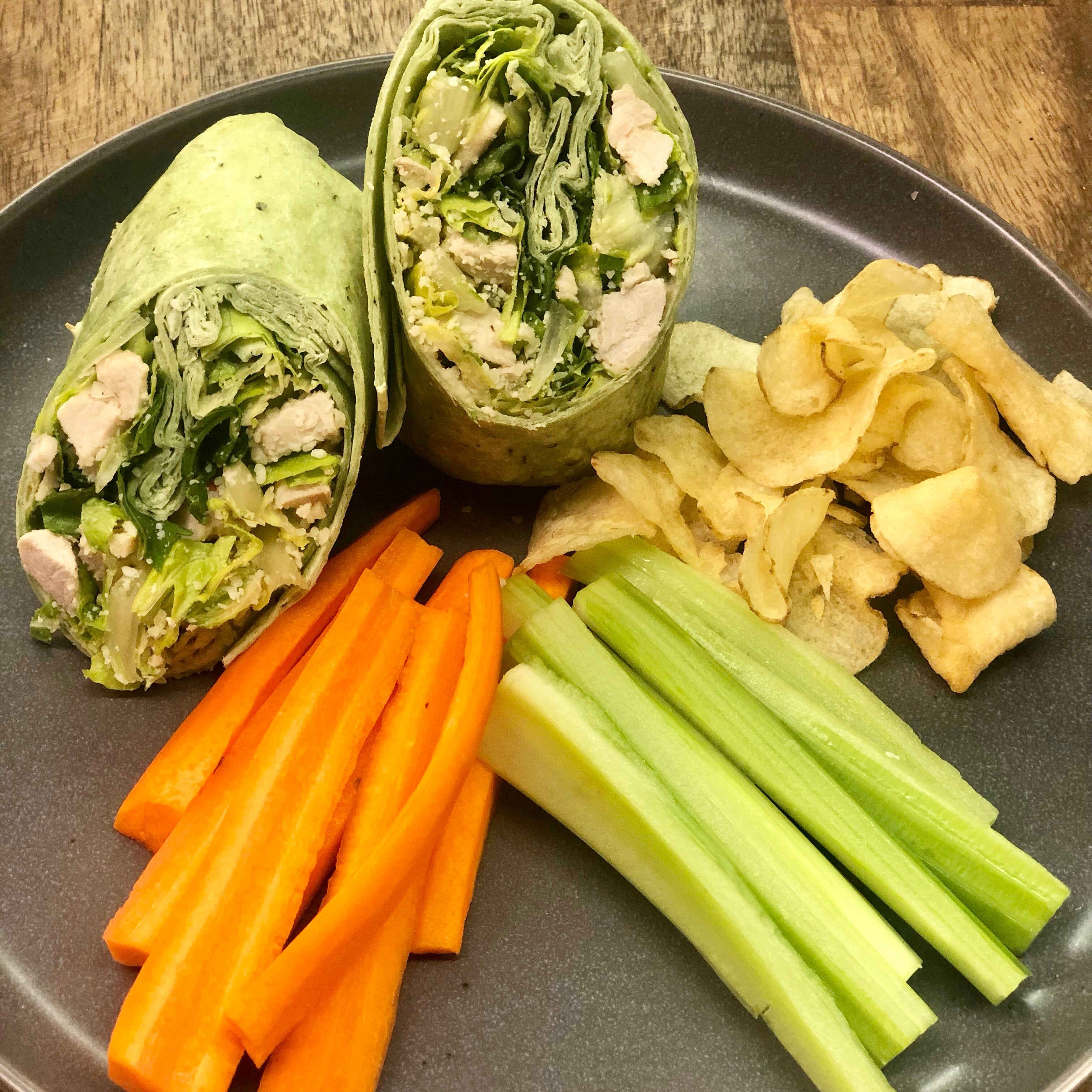 Chicken Caesar Wrap (Serves 1)