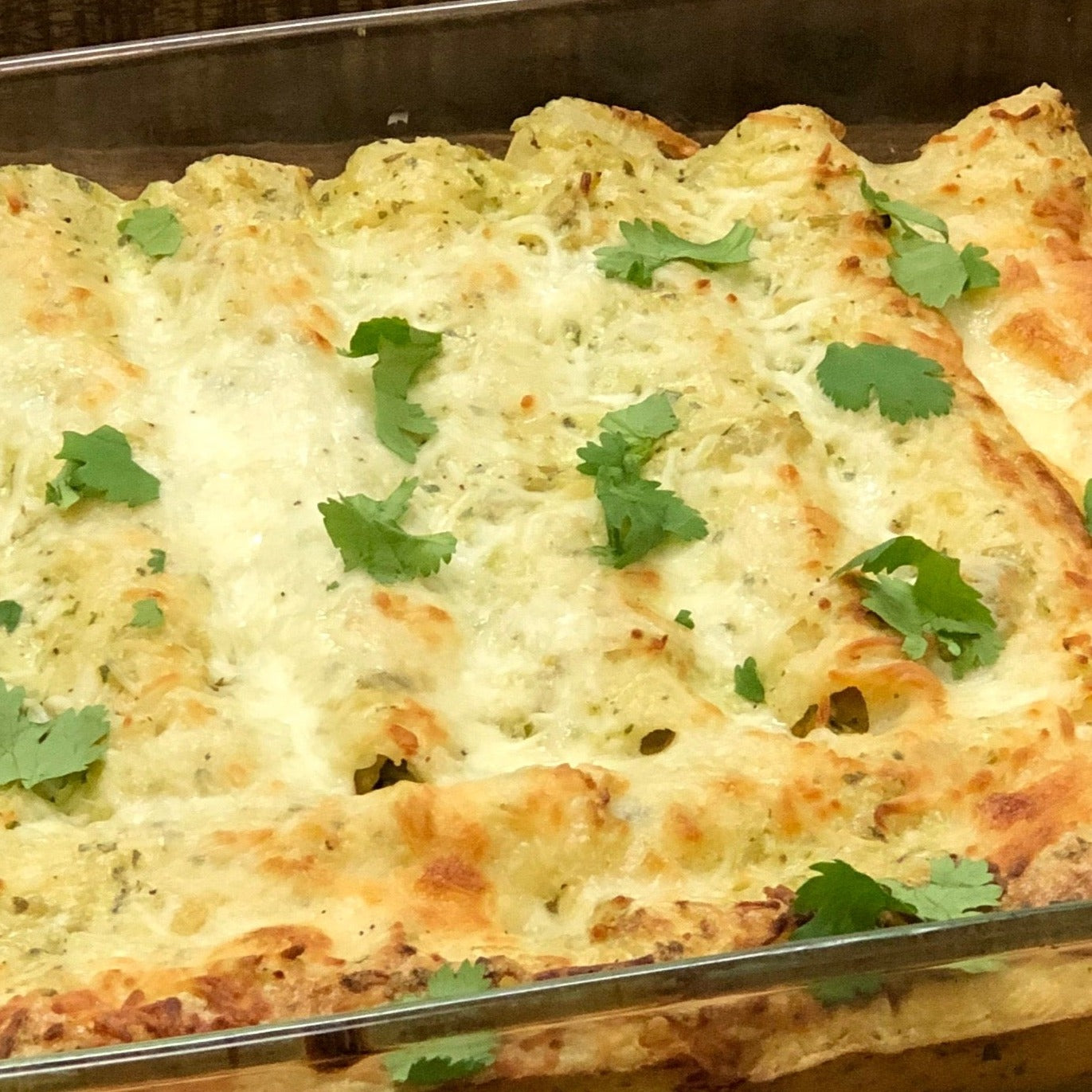 Creamy Tomatillo Chicken Enchiladas - Frozen (Serves 4)