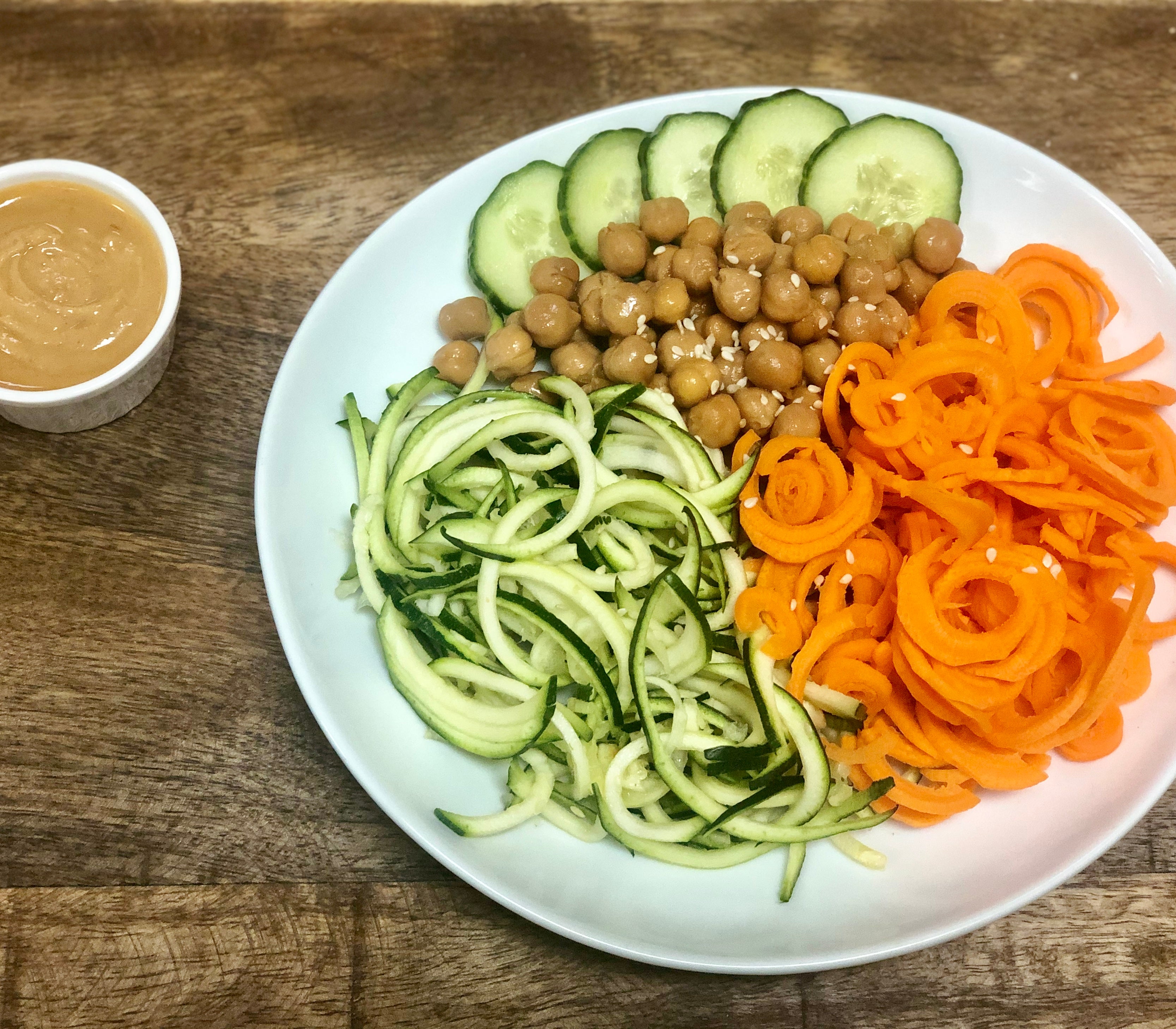 Spiral Veggies (Serves 1)